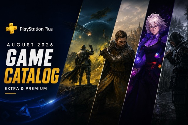 PlayStation Plus Extra & Premium August 2026 Lineup Announced